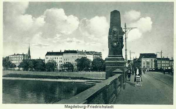 Blick auf die Friedrichstadt