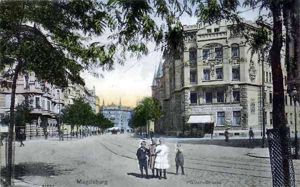 Blick durch die Pfälzerstraße zum Bötticherplatz