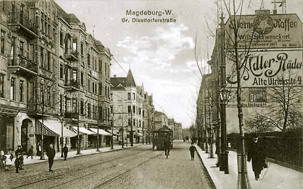 Gr. Diesdorferstraße / Ecke G. Hauptmannstraße