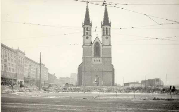 Die Ruine der Ulrichskirche