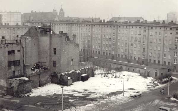 Blick in die Bärstraße 23.11.1971 