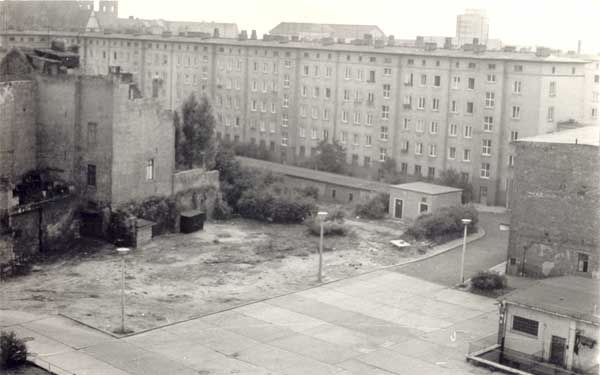 Blick in die Bärstraße 29.08.1970