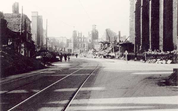 Die alte Ulrichstraße 20.10.1946