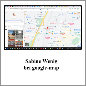 Sabine Wenig bei google-map